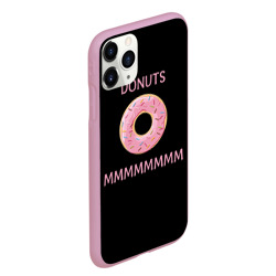 Чехол для iPhone 11 Pro Max матовый Donuts - фото 2