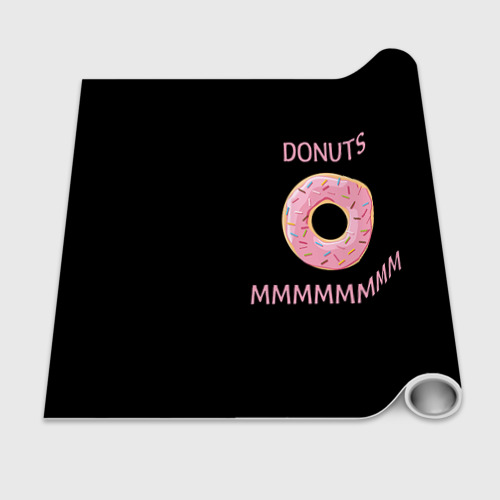 Бумага для упаковки 3D Donuts - фото 2