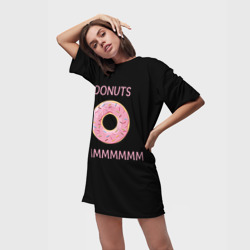 Платье-футболка 3D Donuts - фото 2