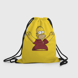 Рюкзак-мешок 3D Гомер-болельщик