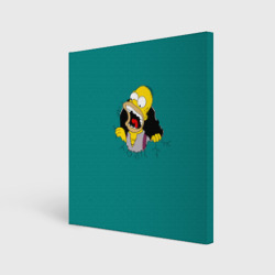 Холст квадратный Alien-Homer