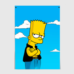 Постер Барт Симпсон