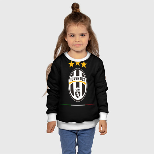 Детский свитшот 3D Juventus1, цвет 3D печать - фото 7