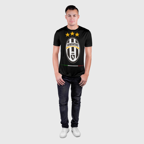 Мужская футболка 3D Slim Juventus1 - фото 4