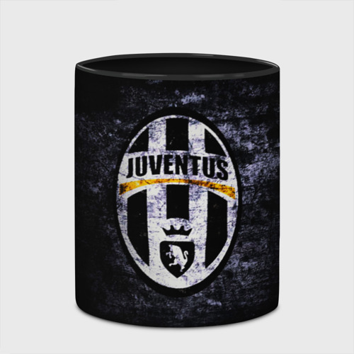 Кружка с полной запечаткой Juventus2, цвет белый + черный - фото 4