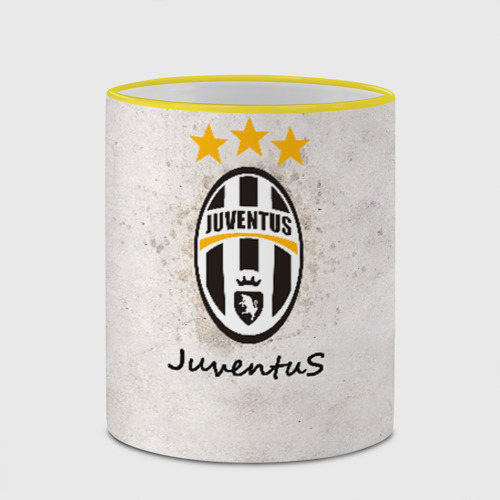 Кружка с полной запечаткой Juventus3, цвет Кант желтый - фото 4