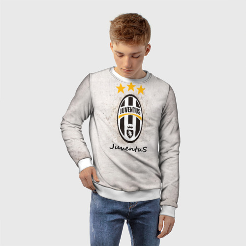 Детский свитшот 3D Juventus3, цвет 3D печать - фото 3