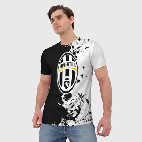 Мужская футболка 3D Juventus4, цвет 3D печать - фото 3