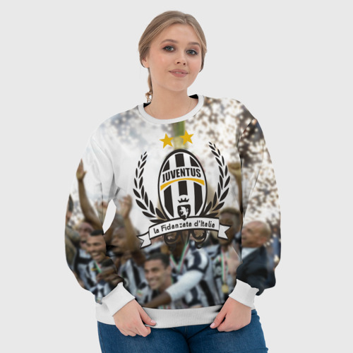 Женский свитшот 3D Juventus5 - фото 6