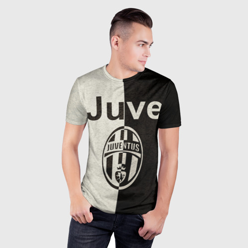 Мужская футболка 3D Slim Juventus6 - фото 3