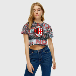 Женская футболка Crop-top 3D Milan1 - фото 2
