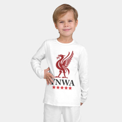 Детская пижама с лонгсливом хлопок YNWA - фото 2