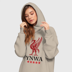 Платье-худи хлопок YNWA - фото 2