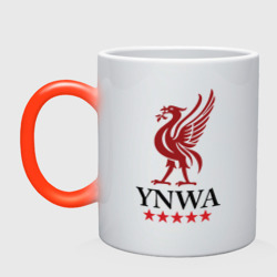 Кружка хамелеон YNWA