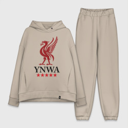 Женский костюм хлопок Oversize YNWA