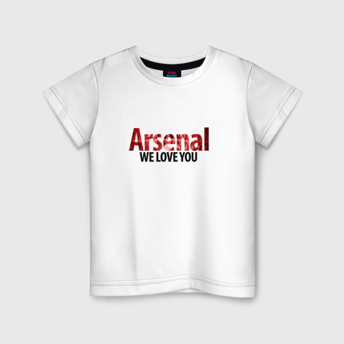 Детская футболка хлопок Arsenal