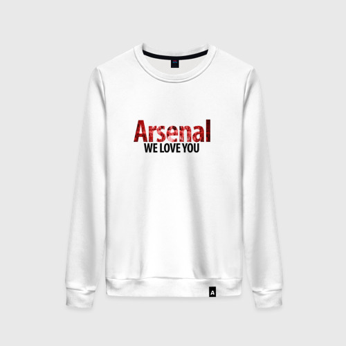 Женский свитшот хлопок Arsenal