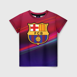 Детская футболка 3D ФК Барселона