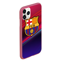 Чехол для iPhone 11 Pro Max матовый ФК Барселона - фото 2