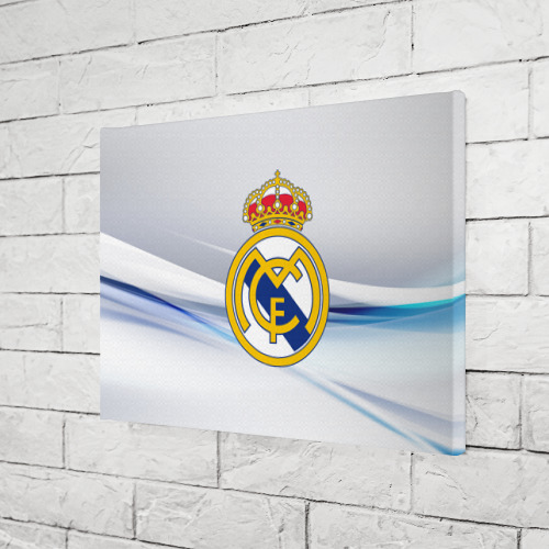 Холст прямоугольный Реал Мадрид, цвет 3D печать - фото 3