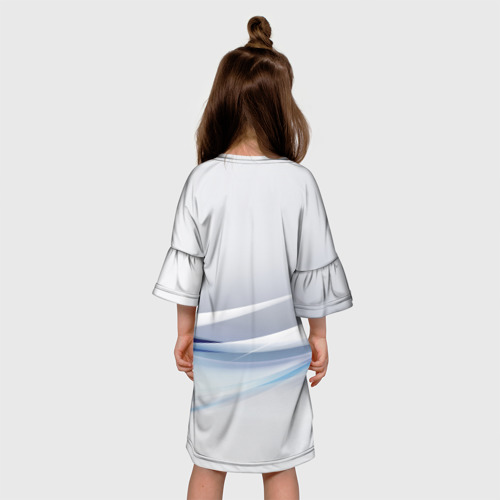 Детское платье 3D Реал Мадрид, цвет 3D печать - фото 5