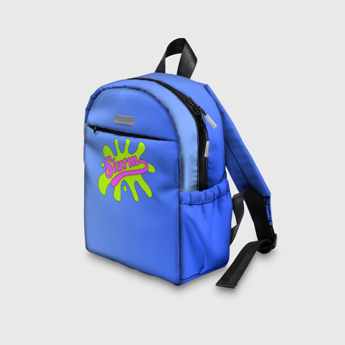 Детский рюкзак 3D с принтом Slurm, вид сбоку #3