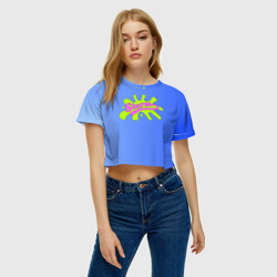 Женская футболка Crop-top 3D Slurm - фото 2