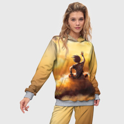 Женский костюм с толстовкой 3D Cloud - фото 2