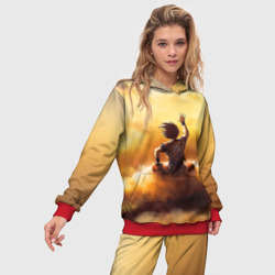 Женский костюм с толстовкой 3D Cloud - фото 2