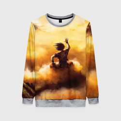 Женский свитшот 3D Cloud