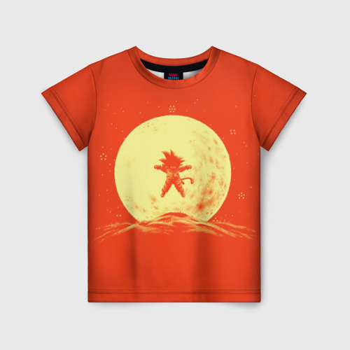 Детская футболка 3D Moon, цвет 3D печать