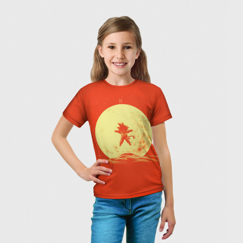 Детская футболка 3D Moon, цвет 3D печать - фото 5