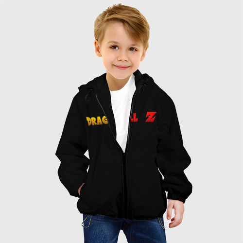 Детская куртка 3D Dragon Ball z, цвет черный - фото 3