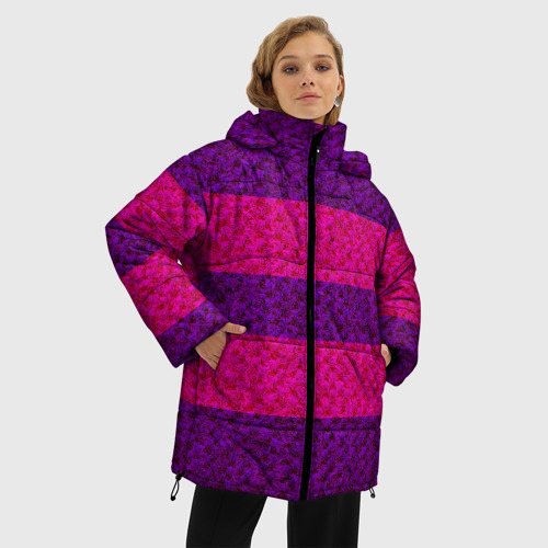Женская зимняя куртка Oversize Джемпер Фриск, цвет светло-серый - фото 3