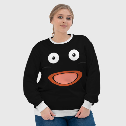 Женский свитшот 3D Mr Popo, цвет 3D печать - фото 6