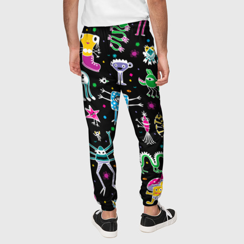 Мужские брюки 3D Космо вечеринка, цвет 3D печать - фото 5