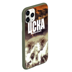 Чехол для iPhone 11 Pro матовый ЦСКА Москва - фото 2