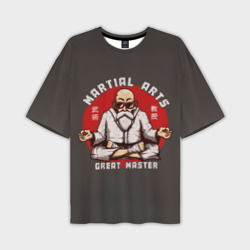 Мужская футболка oversize 3D Master боевых искусств