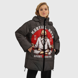 Женская зимняя куртка Oversize Master боевых искусств - фото 2