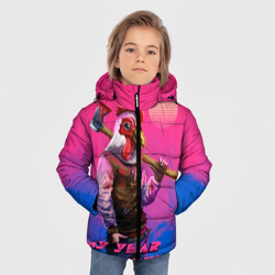 Зимняя куртка для мальчиков 3D My Year, my rules! - фото 2