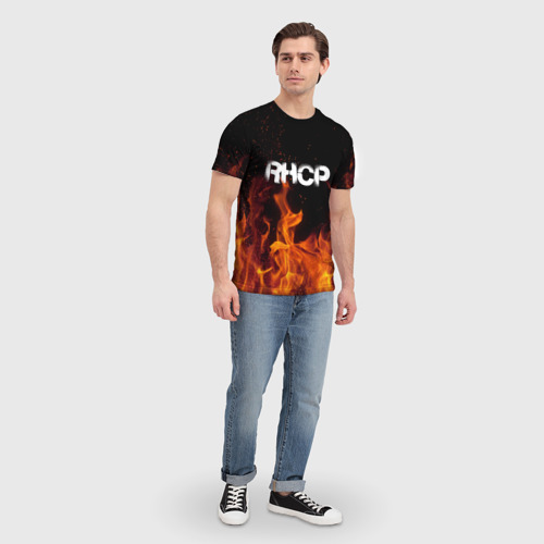 Мужская футболка 3D Red Hot Chili Peppers, цвет 3D печать - фото 5