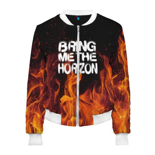 Женский бомбер 3D Bring Me The Horizon