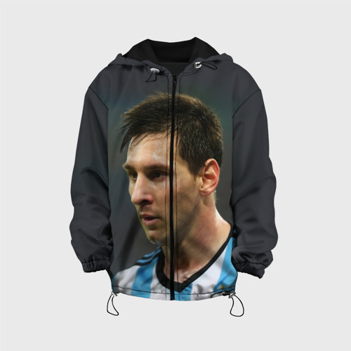 Детская куртка 3D Leo Messi, цвет черный