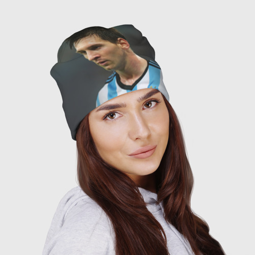 Шапка 3D Leo Messi - фото 3