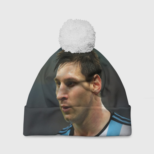 Шапка 3D c помпоном Leo Messi