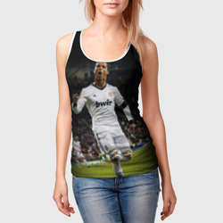 Женская майка 3D Роналдо - фото 2