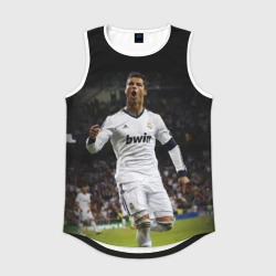 Мужская спортивная майка 3D Роналдо