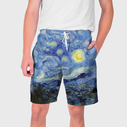 Мужские шорты 3D Звездная ночь