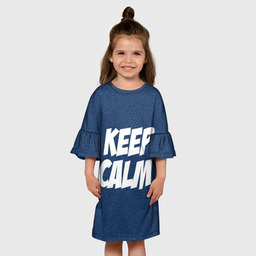 Детское платье 3D Keep Calm - фото 4