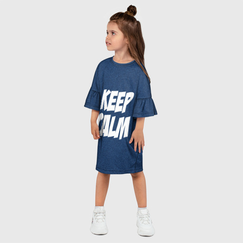 Детское платье 3D Keep Calm - фото 3